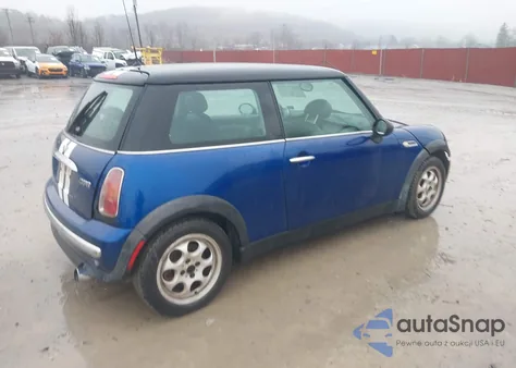 2002 Mini Cooper from USA, damaged, VIN WMWRC334X2TC37417